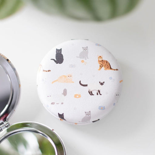 Wags & Whiskers Cat Compact Mirror